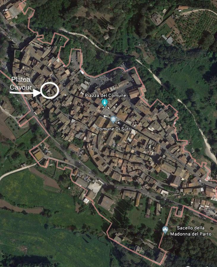 Platea Cavour Villa ซูตรี ภายนอก รูปภาพ
